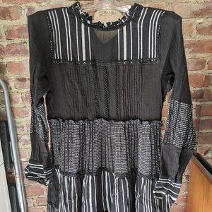 Zara tiered dress